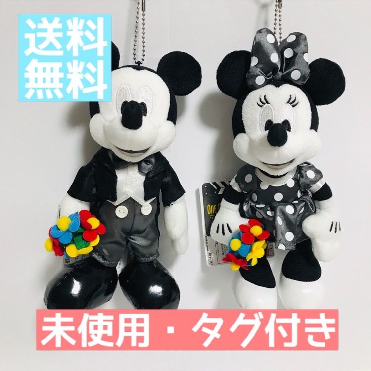 ミッキー ミニー ぬいぐるみバッジ ぬいぐるみ ワンマンズドリーム