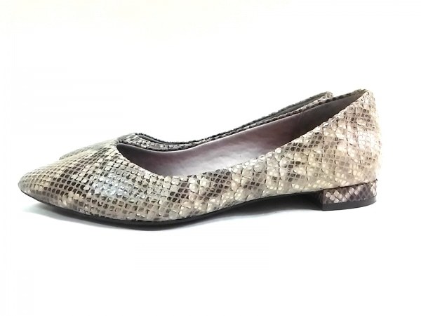 ロックポート ROCKPORT パンプス レザー ライトグレー×ダークグレー