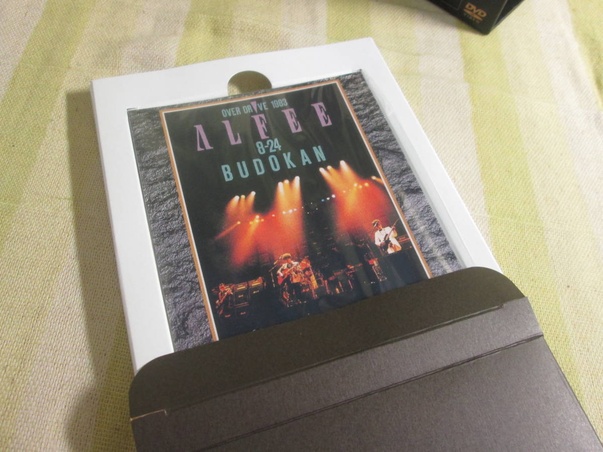 THE ALFEE HISTORY Ⅰ～Ⅲ DVD BOX SPECIAL EDITION 帯/ポストカード