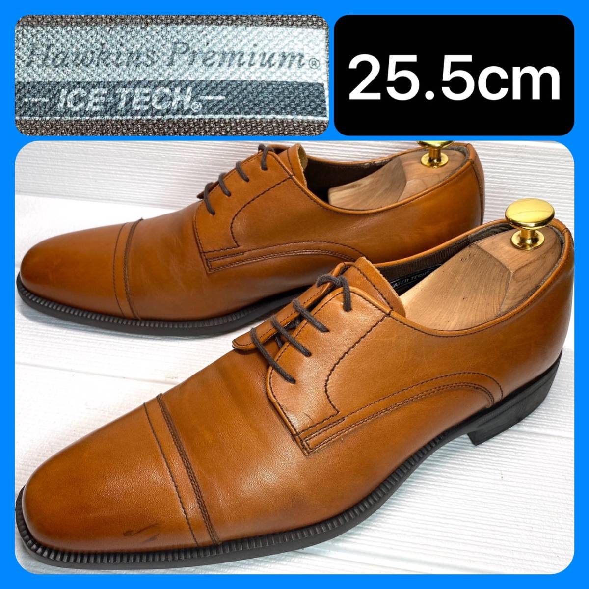 ホーキンス Hawkins HAWKINS Premium 即決 ストレートチップ 