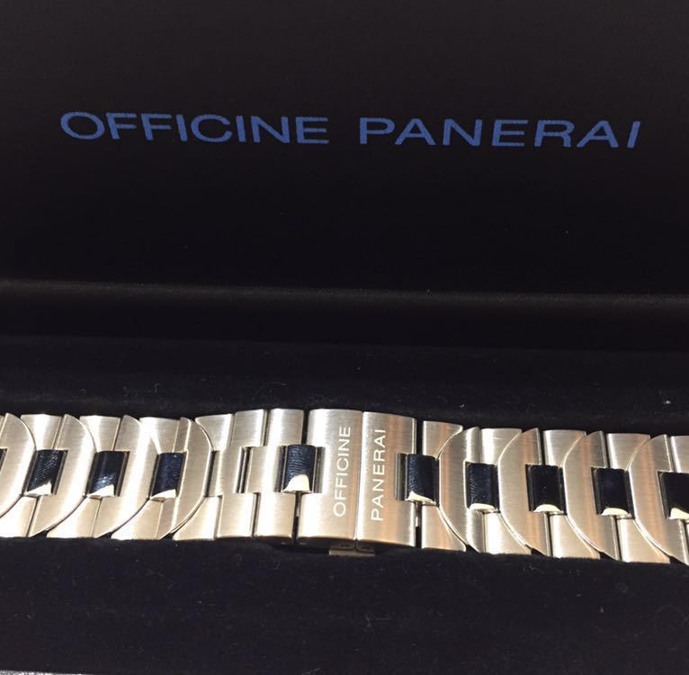 人気，新作登場 OFFICINE PANERAI パネライ ベルト PAV00742 SS ステンレスベルト 定価210000(その他)｜売買されたオークション情報、yahooの商品情報をアーカイブ公開 - オークファン その他
