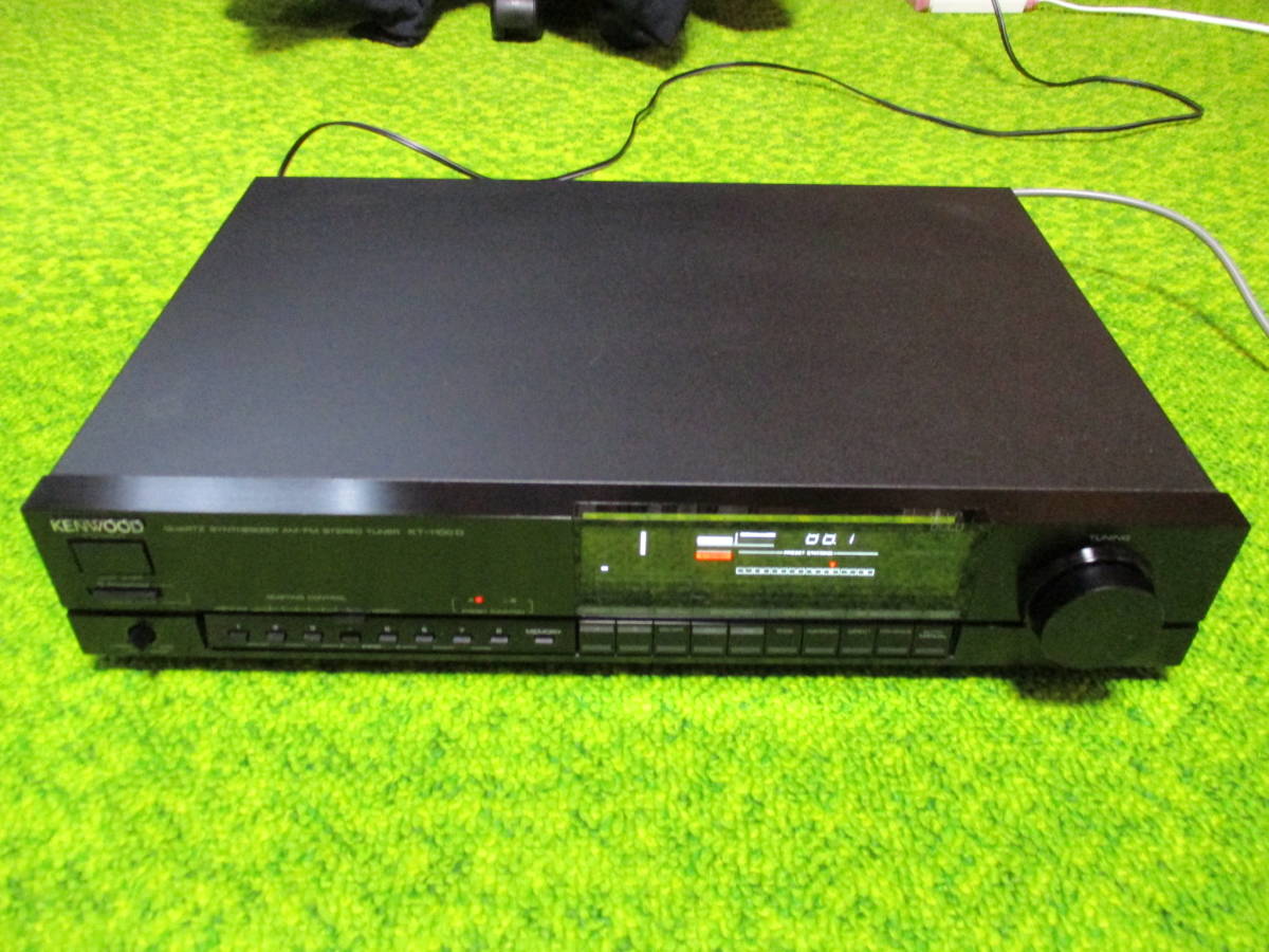KENWOOD ケンウッド FM/AMチューナー KT-1100D 整備済み完動品145 部