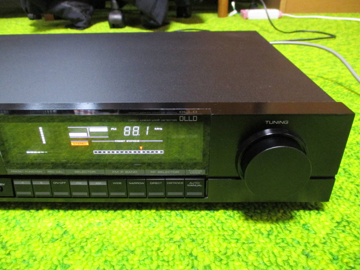 KENWOOD ケンウッド FM/AMチューナー KT-1100D 整備済み完動品145 部