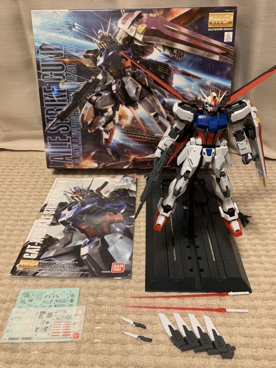 ジャンク MG エールストライクガンダム Ver.RM 素組み 完成品 MGエール