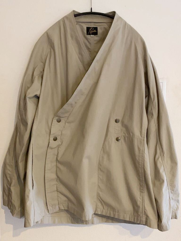 【値下げ】ニードルズ　サムエジャケット Needles SAMUE JACKET ニードルス サムエジャケット 作務衣 ベージュ
