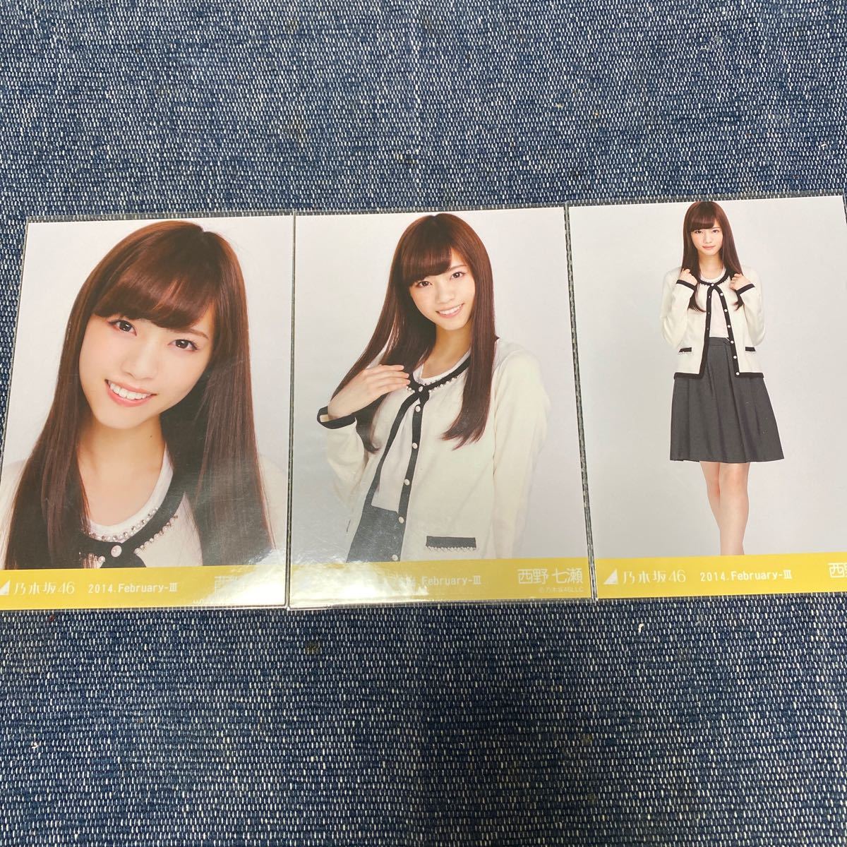 西野七瀬 乃木坂46 生写真 コンプ ♪ 0 ◯ 1 元乃木坂 December-Ⅲ コンプ