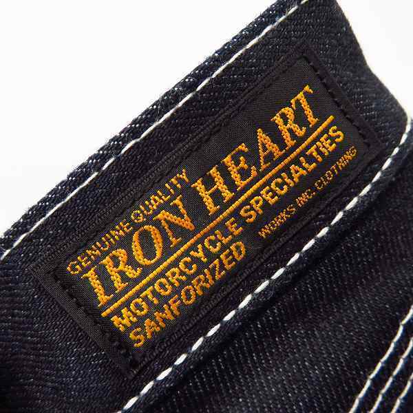 IRON HEART/アイアンハート ヘビーオンス ダブルニー ロガーデニム