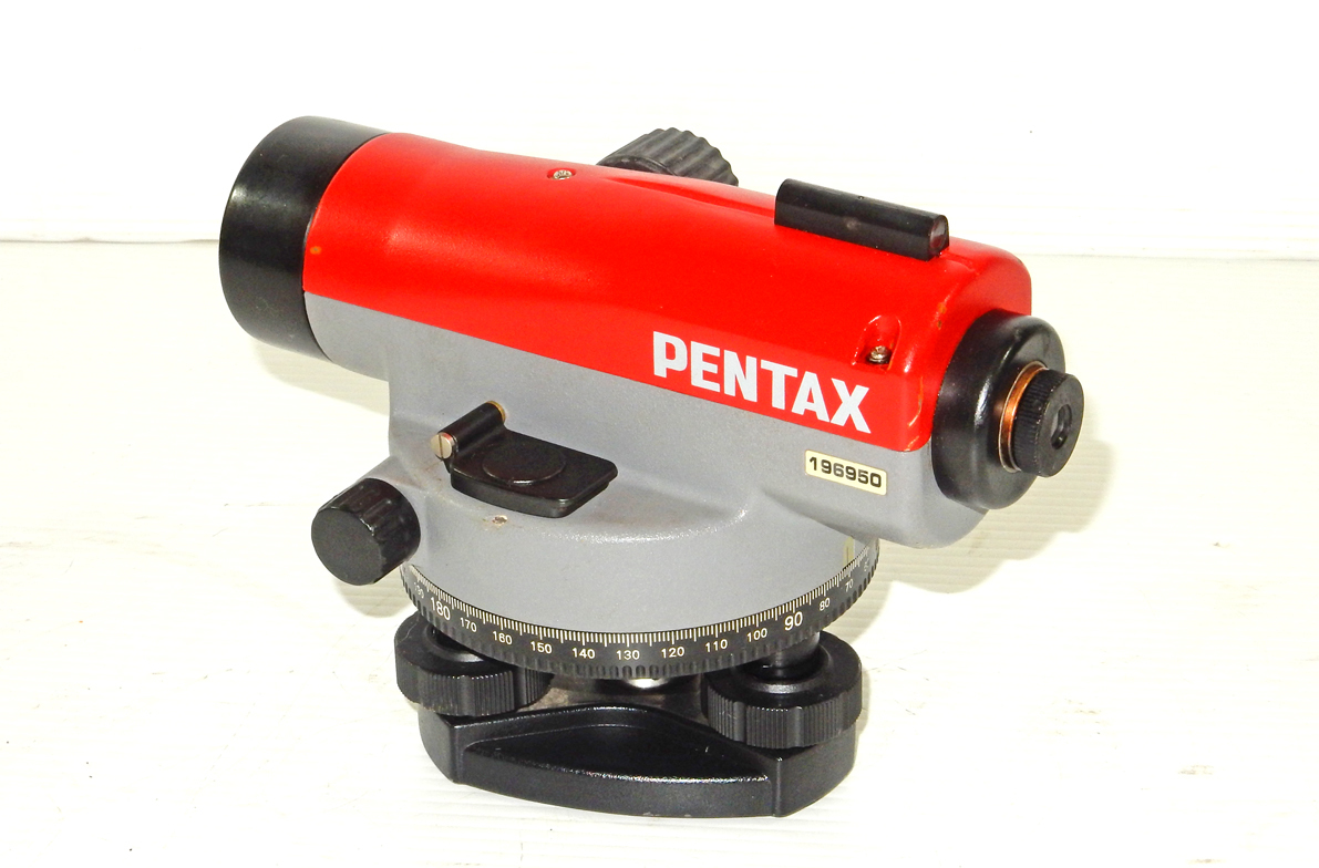 新作入荷，正規品 PENTAX ペンタックス AP-241 オートレベル(測量、角度計)｜売買されたオークション情報、yahooの商品情報をアーカイブ公開 - オークファン 測量、角度計
