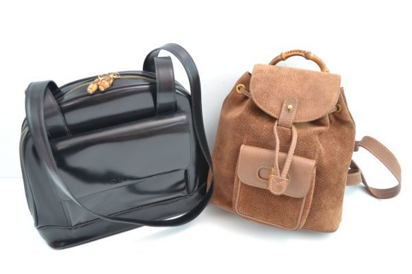 グッチ バンブー 布袋ありGUCCI ミニリュックサック ミニリュックの