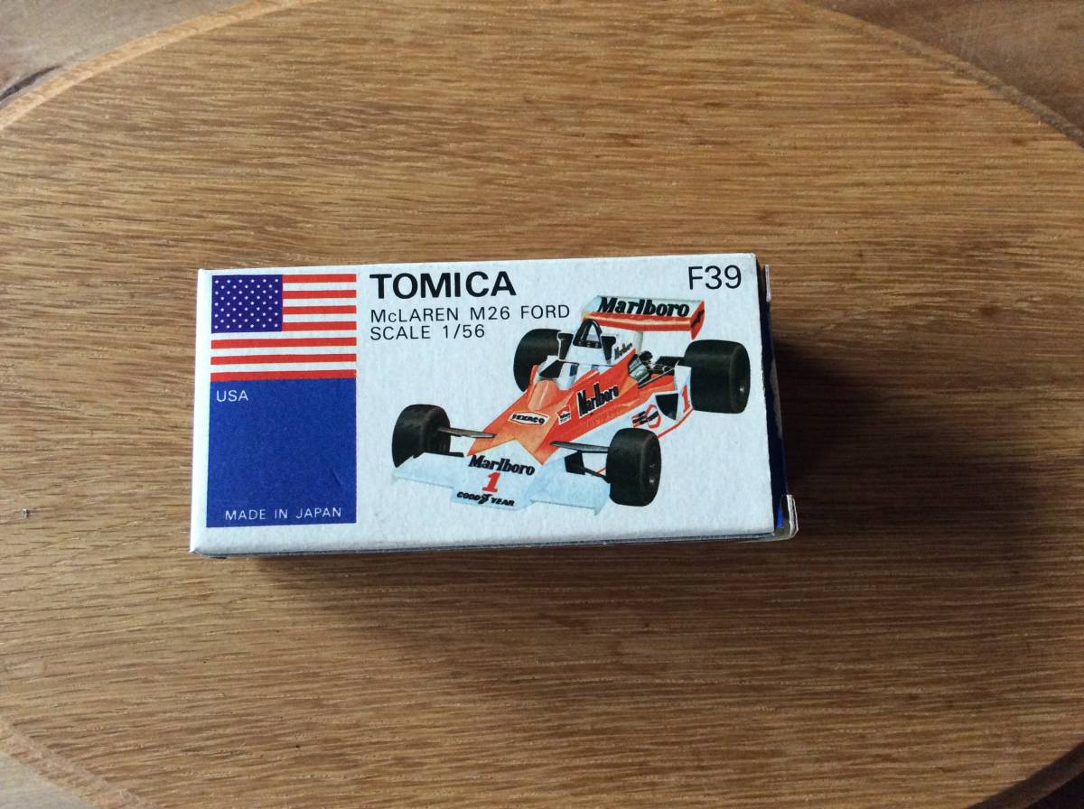 ★トミカ外国車シリーズ マクラーレンM26 フォード アメリカ車 F39 青箱 日本製