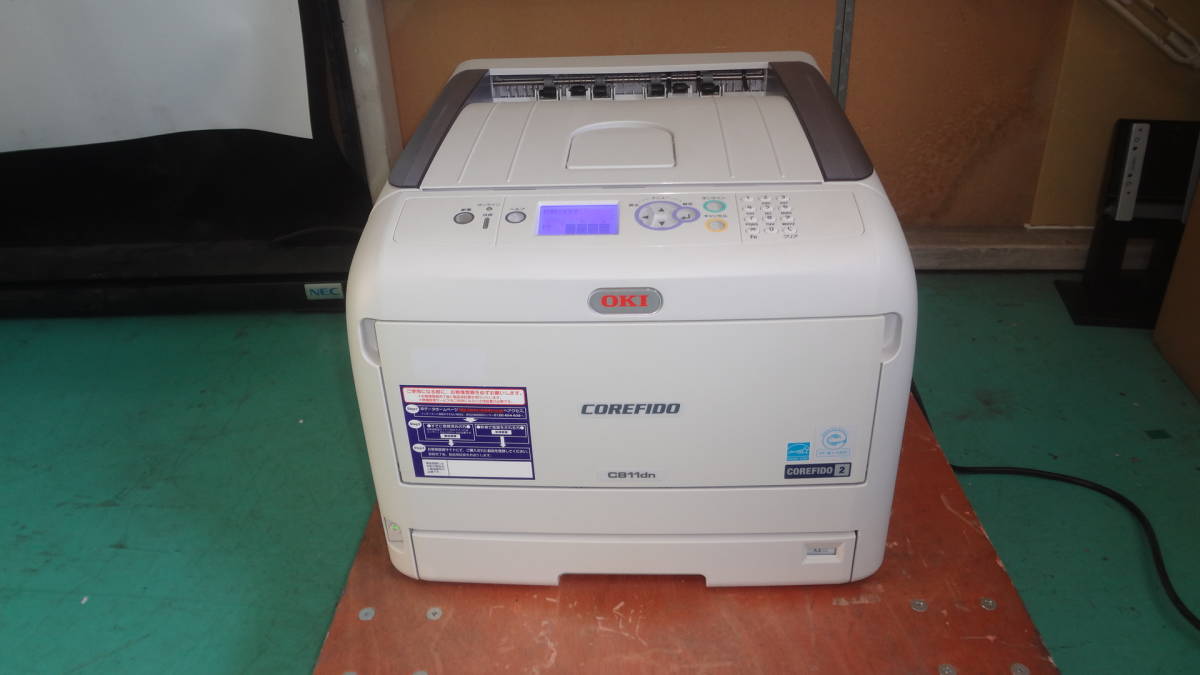 OKI COREFIDO2 C811dn カラーレーザープリンタ 1196枚＊ 動作品 C811DN