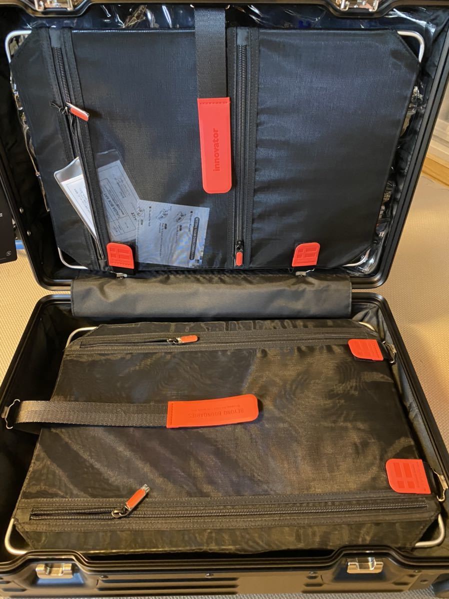 イノベーター　スーツケース　アルミ　innovators 新品未使用品　ブラック　ステルス_2