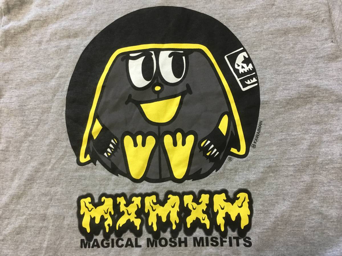 Magical Mosh Misfitsマジカルモッシュミスフィッツ キン肉マン かわいいマンtシャツmグレー ウォーズマン イラスト キャラクター 売買されたオークション情報 Yahooの商品情報をアーカイブ公開 オークファン Aucfan Com