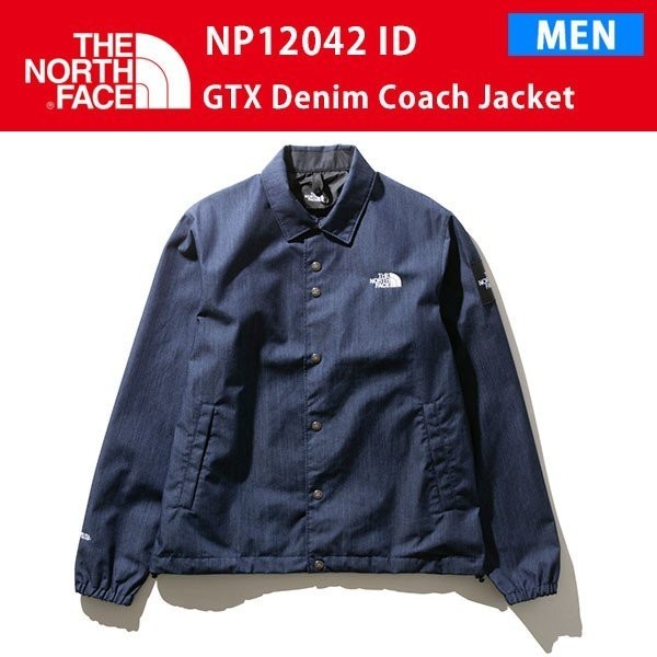 格安，定番 国内正規品 THE NORTH FACE GTX DENIM COACH JACKET M NP12042 20SS ザ ノースフェイス ゴアテックス デニム コーチジャケット(Mサイズ)｜売買されたオークション情報、yahooの商品情報をアーカイブ公開 - オ 男性用