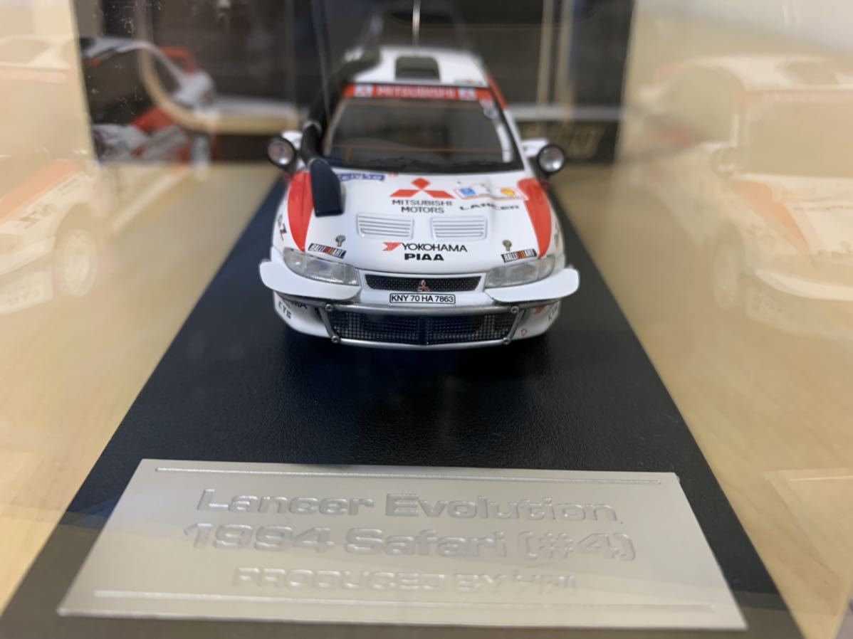 hpi 1/43 Mitsubishi Lancer Evolution(#4) 1994 Safari Mitsubishi