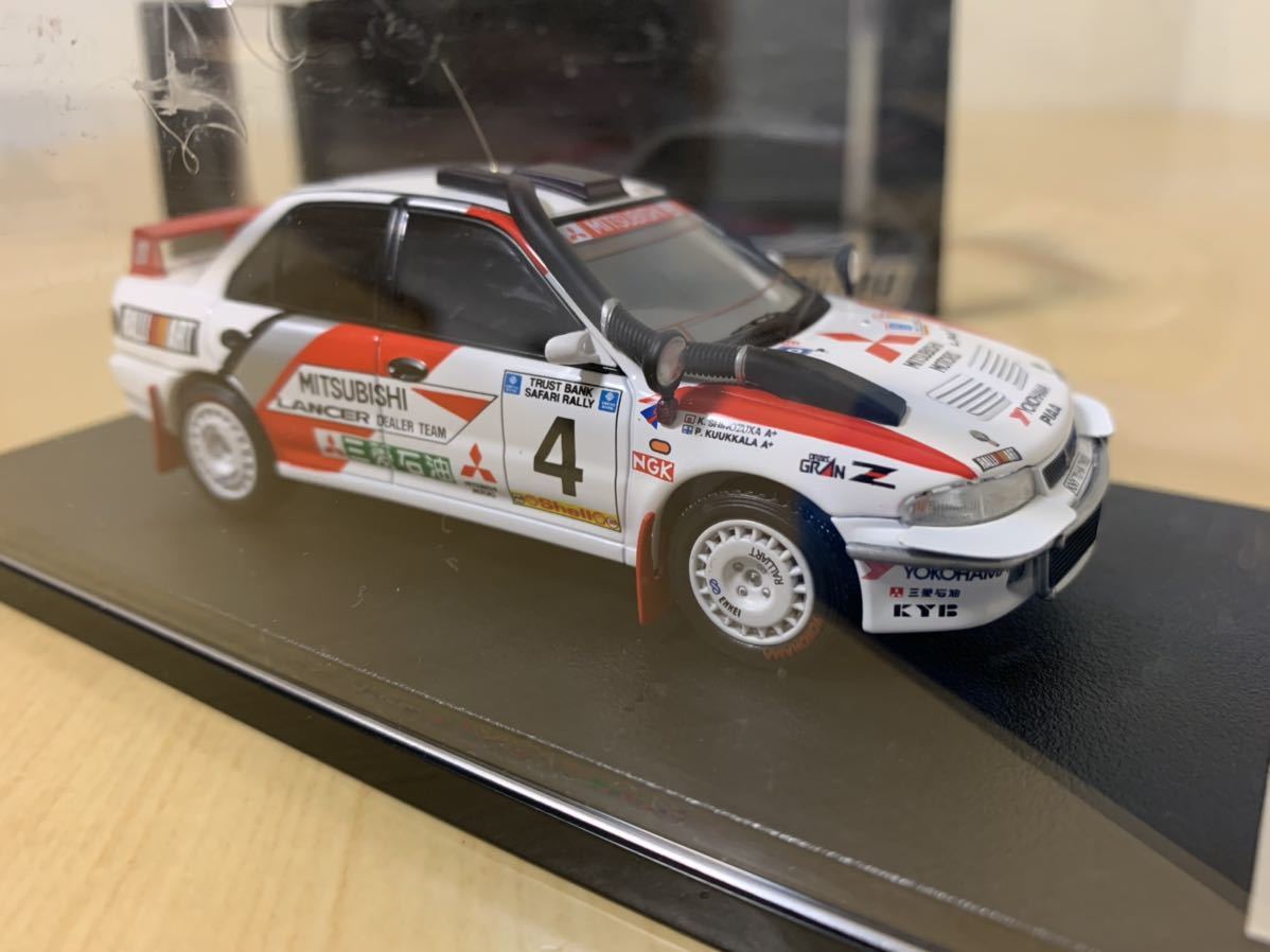 hpi-racing 1/43 三菱 ランサーエボリューション　1994 hpi 1/43 Mitsubishi Lancer Evolution(#4) 1994 Safari Mitsubishi