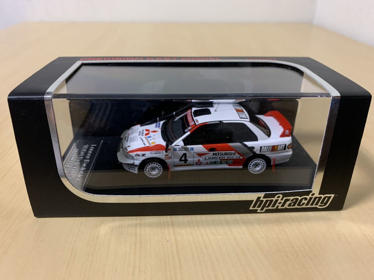 hpi 1/43 Mitsubishi Lancer Evolution(#4) 1994 Safari Mitsubishi