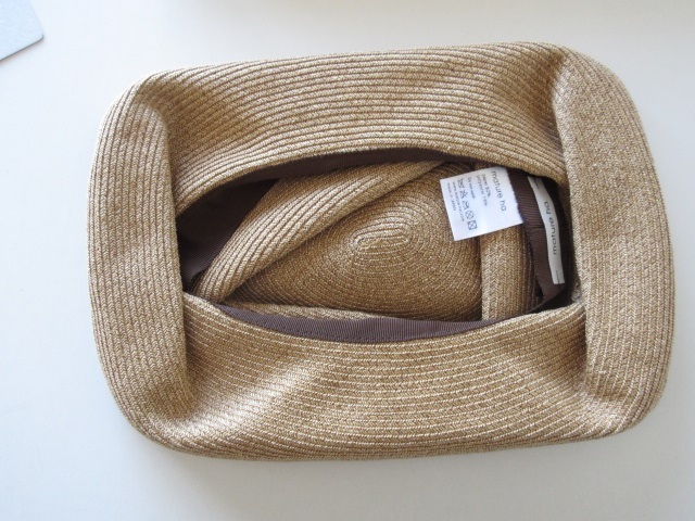 未使用 mature ha. / マチュアーハ MBOX-101SW BOXED HAT 11cm brim