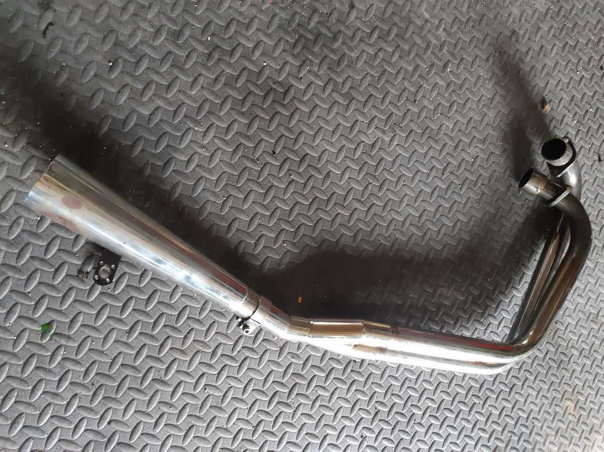 【赤字超特価，最新作】 GS400 GS400L GS425 GSX400E ザリ ゴキ ツイン管 吸い込みマフラー カフェレーサー 当時物 SUZUKI スズキ(マフラー本体（社外）)｜売買されたオークション情報、yahooの商品情報をアーカイブ公開 - オ スズキ用