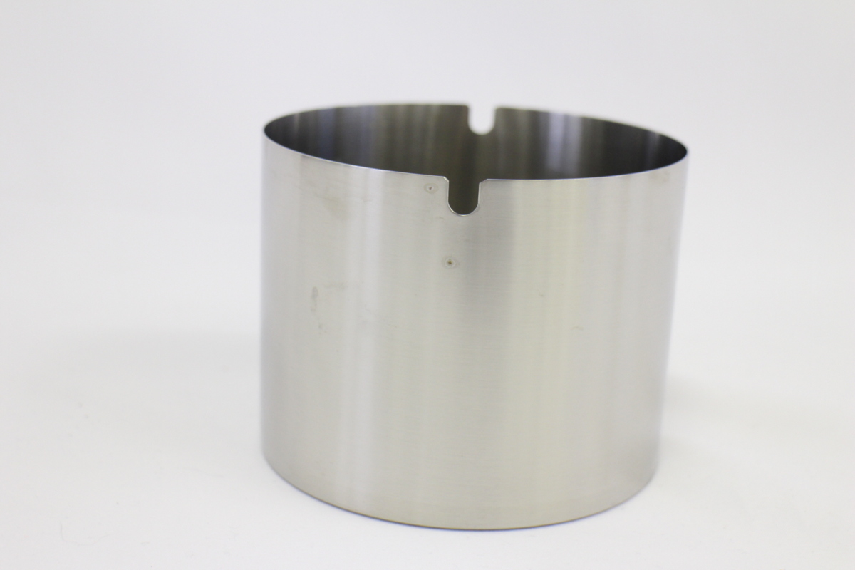 007▽【中古】stelton ステルトン Cylinda-line ステンレス 灰皿