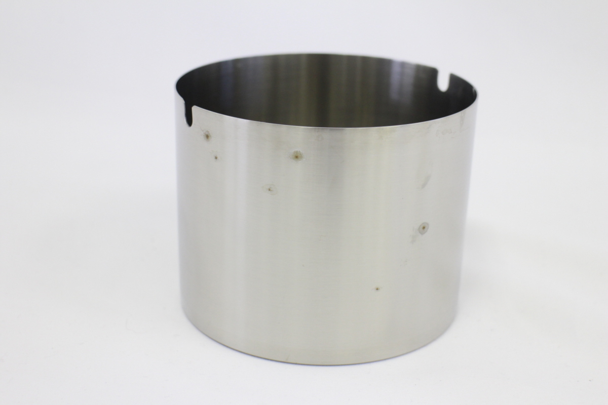 007▽【中古】stelton ステルトン Cylinda-line ステンレス 灰皿