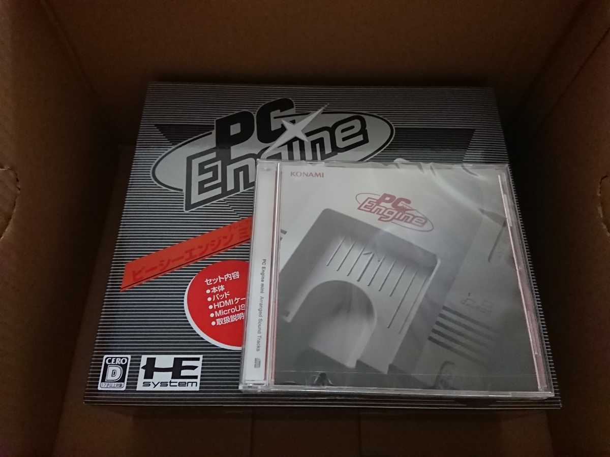 正規品・新品 ◇即決◇PCエンジン ミニ (収録ゲームオリジナル楽曲CD