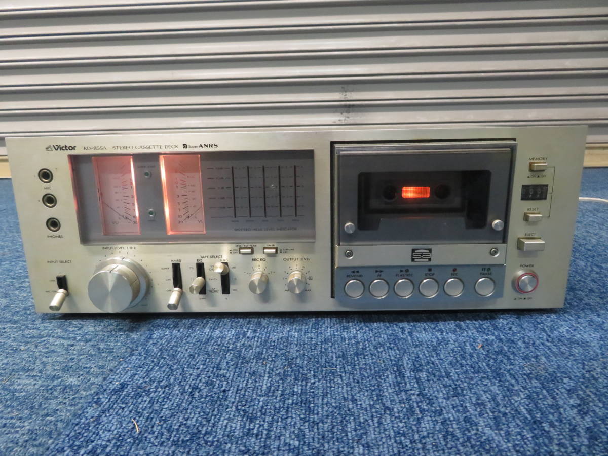 2z11〇ビクター/Victor ステレオカセットデッキ KD-85SA 現状品 xvpbvx