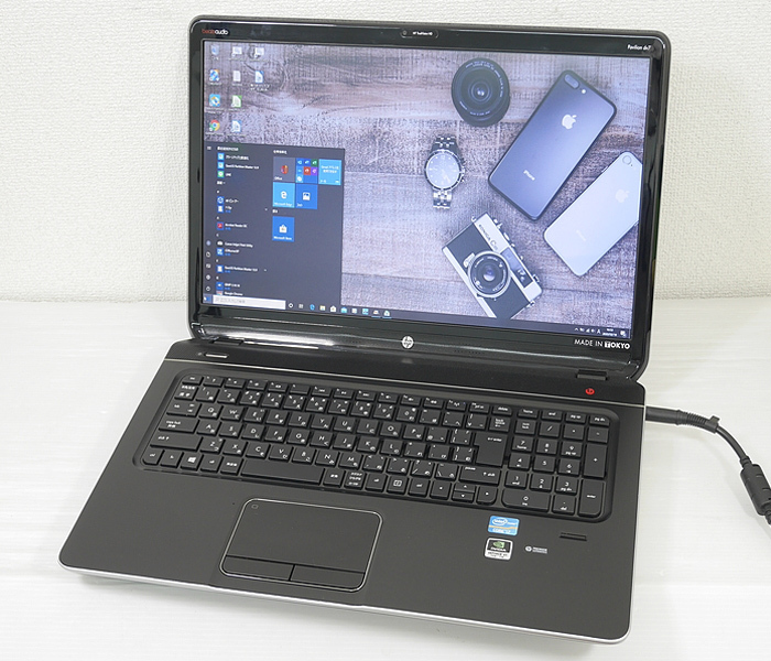 中古きれい 第3Core i7-3610QM 新品SSD512GB + HDD750GB メモリ16GB