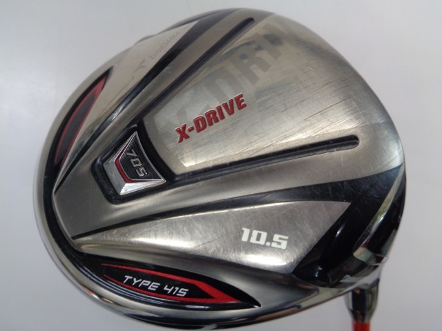 9624 ブリヂストン ツアーステージX-DRIVE 705 TYPE415/TourAD DJ-6/S/10.5(フレックス S)｜売買されたオークション情報、yahooの商品情報をアーカイブ公開 - オークファン 男性右きき用