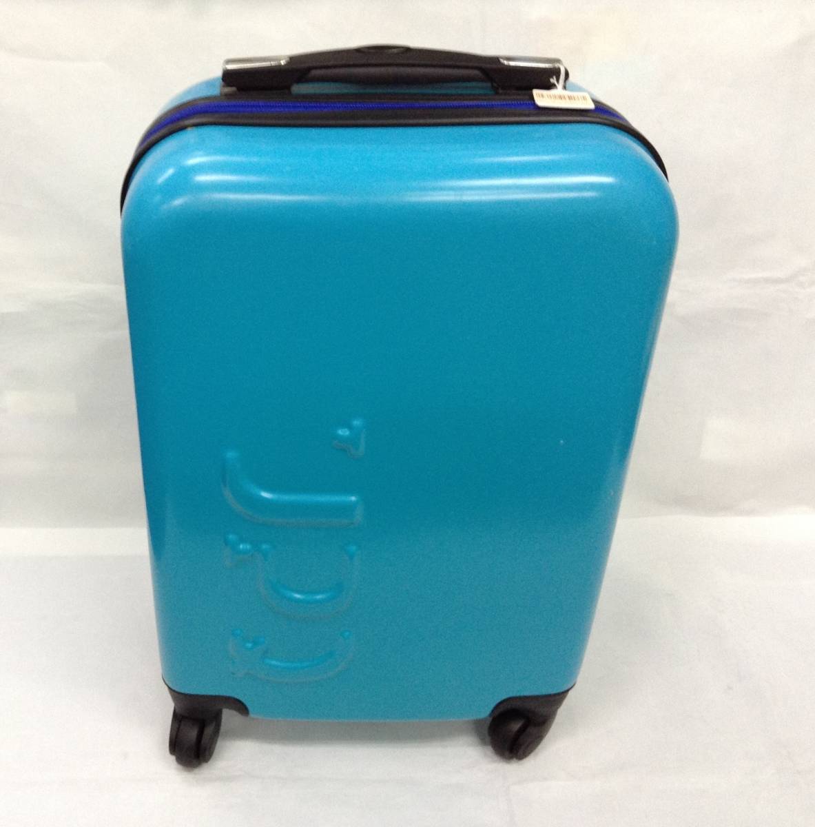 【未使用キャリーバッグ】UPQ Bag TR01 BB/モバイルバッテリー搭載/機内持ち込み可/チャック部分ブルー