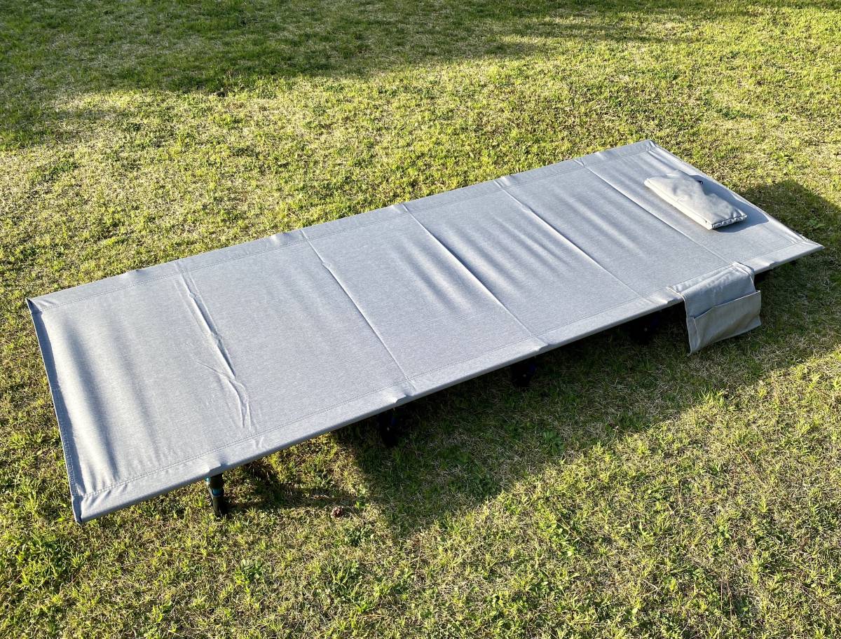 赤字超特価，限定セール 軽量キャンプ用コット 折り畳みベッド 収納袋 枕つき ツーリング 車中泊(コット)｜売買されたオークション情報、yahooの商品情報をアーカイブ公開 - オークファン コット