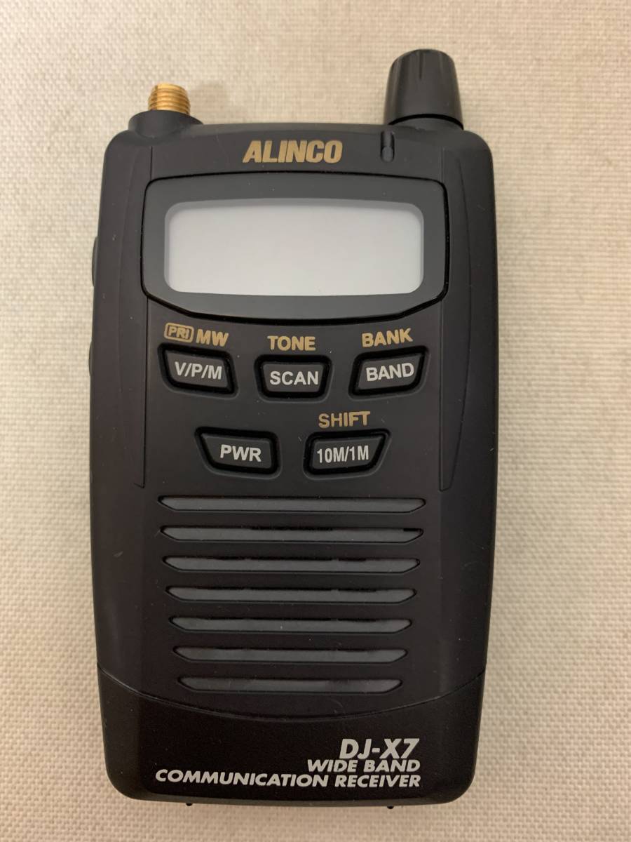 ◇46-15 ALINCO DJ-X7 レシーバー アマチュア無線 受信機