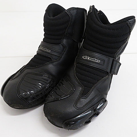 アルパインスターズ 美品箱付きヴィンテージ ブーツ サイズ42 格安】1，000円~ alpinestars アルパインスターズ ライディングブーツ
