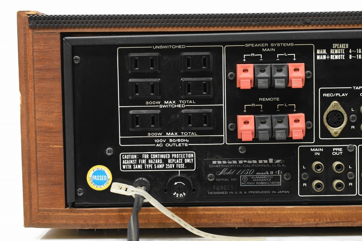送料1000円!!】Marantz マランツ Model1150 プリメインアンプ