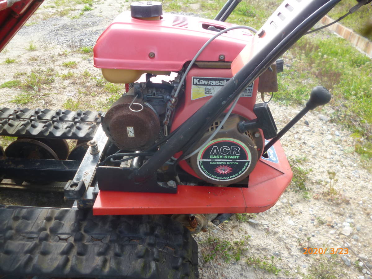 シコク 四国 XL255 運搬車 手動ダンプ 250kg クローラー キャタピラ