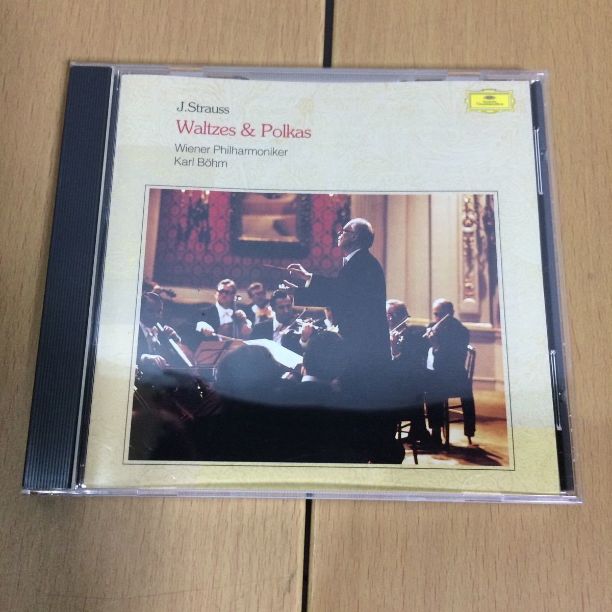 CD★J・シュトラウス ワルツ、ポルカ集★ウィーン・フィルハーモニー管弦楽団★指揮 カール・ベーム_1