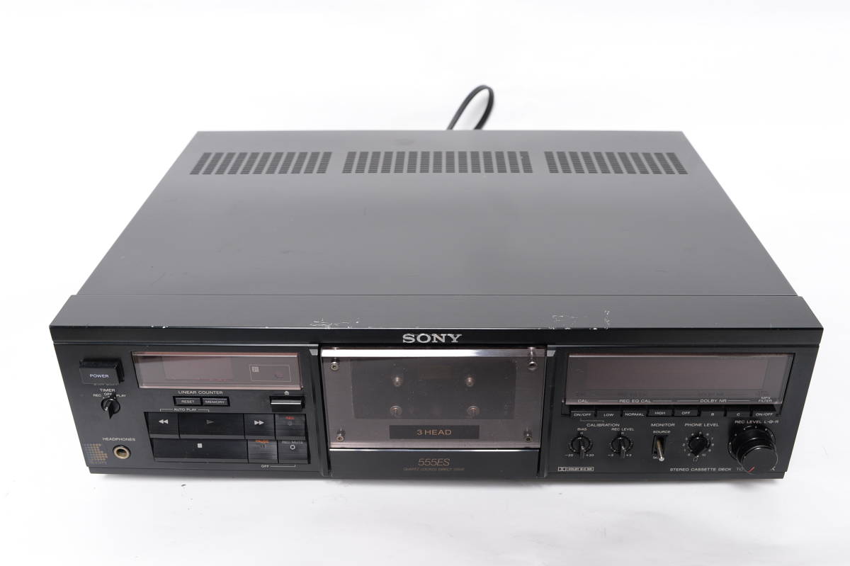 ジャンク品 SONY ソニー カセットデッキTC-K333ESA