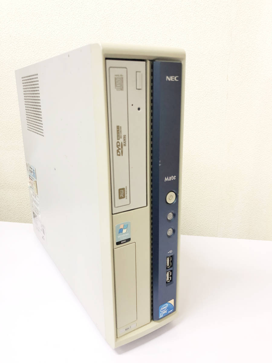 Mate NEC Core Core2Duo 中古パソコン MY29R⁄A-A WindowsXP E7500 4GB
