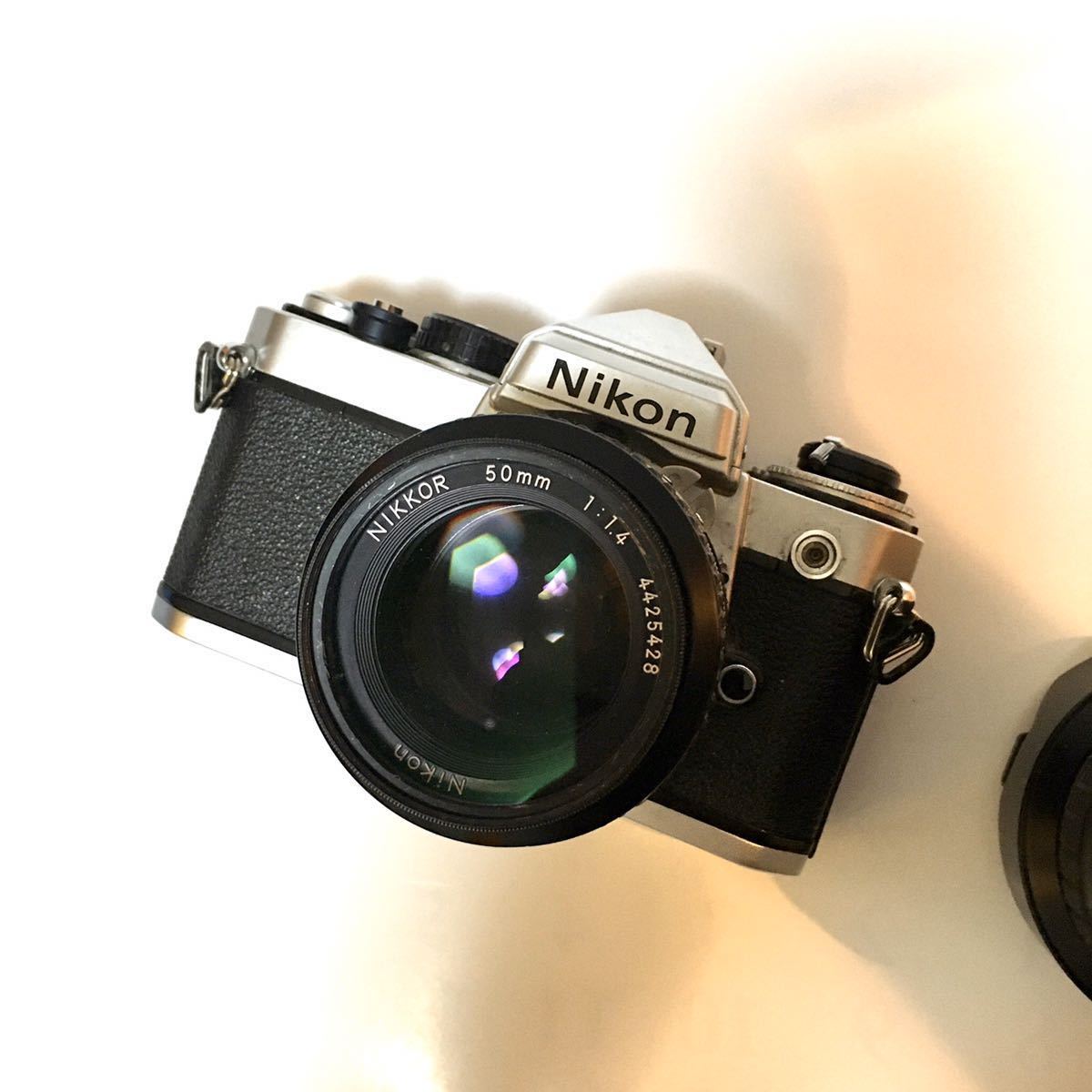 Nikon FE ニコン 50mm 一眼レフ NIKKOR フィルムカメラ フィルム