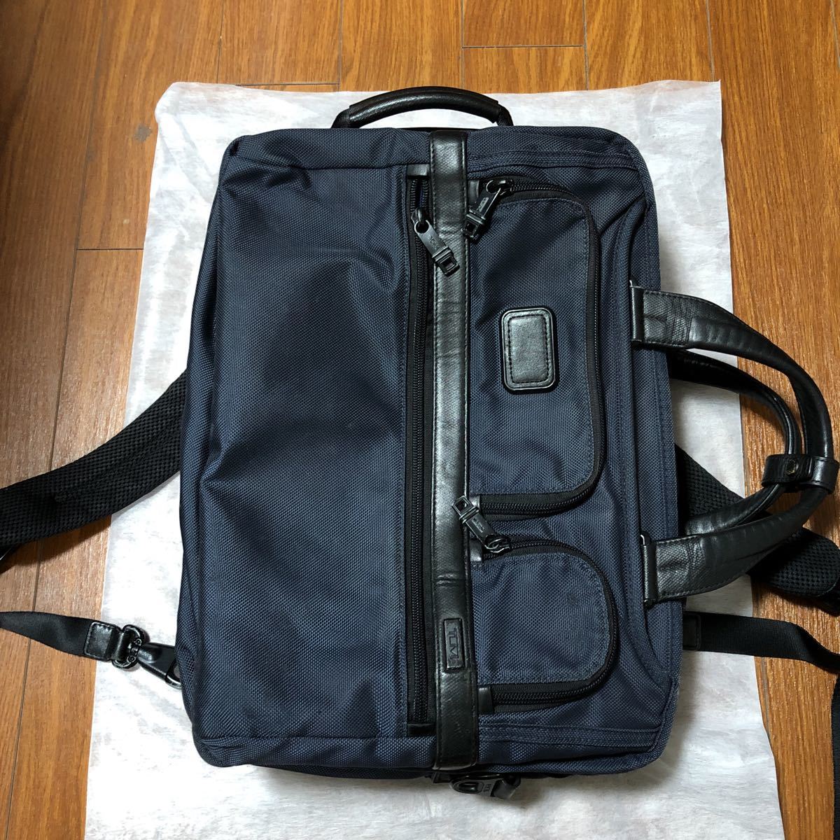 ネイビー 26180ND2E TUMI×SOPHNET 3WAYブリーフ コラボ ブリーフケース