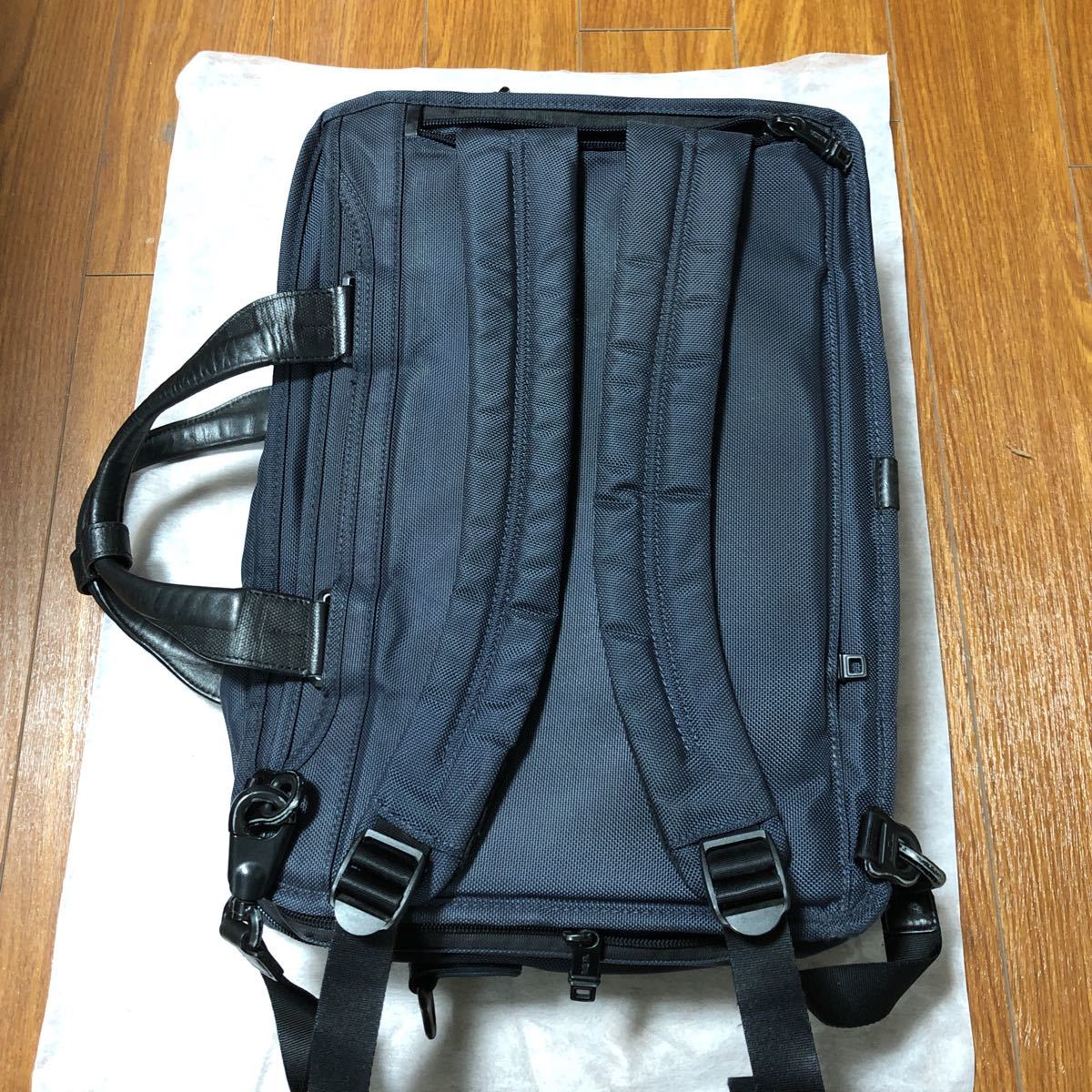 SOPHNET×TUMI】3WAY ブリーフケース 26180ND2E ネイビー / ソフネット