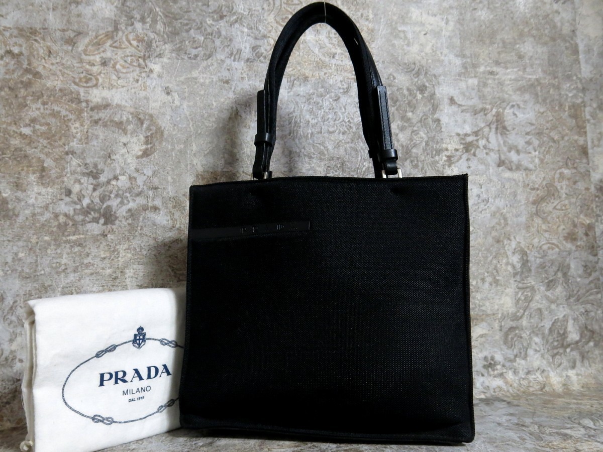 レザー カーフ 本革 プラダ ◇美品◇PRADA プラダ◇ナイロン 本革 