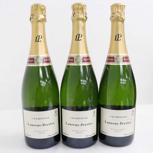 ☆3本セット/Laurent-Perrier（ローランペリエ） ブリュット 750ml T0C2060