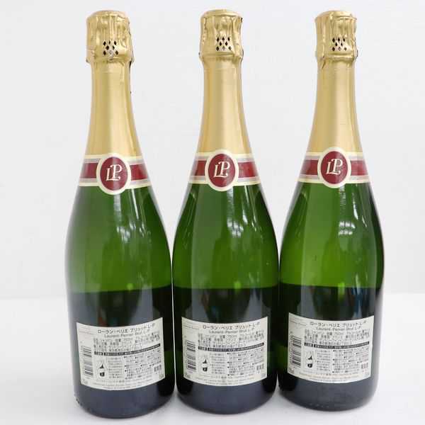 ☆3本セット/Laurent-Perrier（ローランペリエ） ブリュット 750ml T0C2060