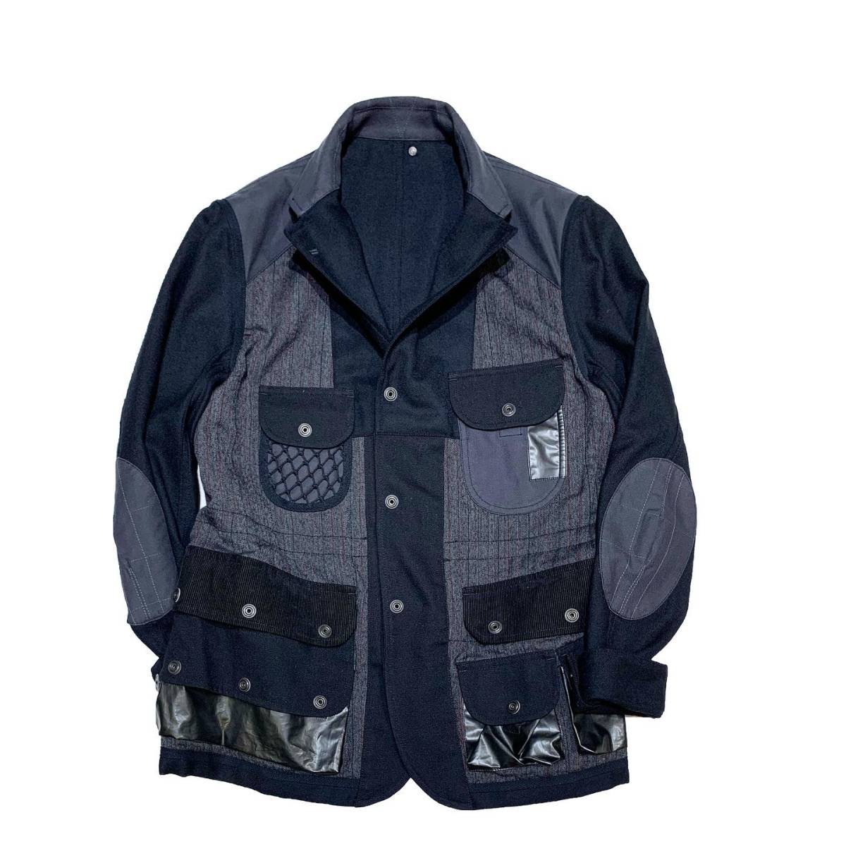des Junya Comme Watanabe MAN Garçons Denim Pants Patchwork 14AW 