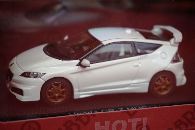 EBBRO エブロ 1/43 HONDA ホンダ CR-Z MUGEN 無限 ホワイト 44400 ,ご