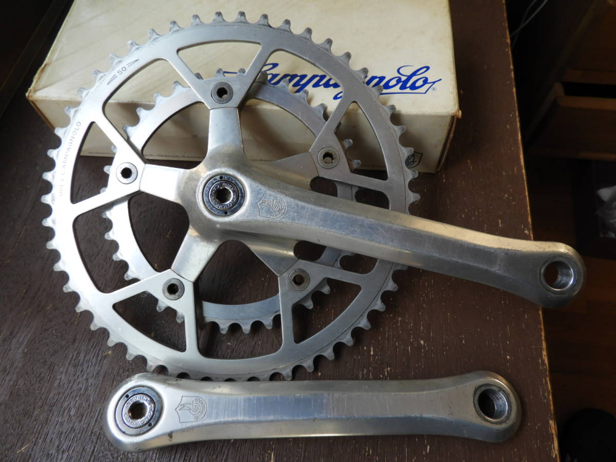 お買い得，限定セール Campagnolo 刻印 ギヤ クランク ５０Ｔ&times;３６Ｔ カンパニョーロ ＩＴＡＬＩＡ Campagnolo(ビンテージパーツ)｜売買されたオークション情報、yahooの商品情報をアーカイブ公開 - オークファン ビンテージパーツ