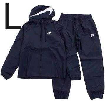 新作入荷，お買い得 Lサイズ ネイビー ナイキ NIKE ナイキ ウーブントラックスーツ CD6979-450 紺 セットアップ 上下セット(ナイキ)｜売買されたオークション情報、yahooの商品情報をアーカイブ公開 - オークファン ナイロン
