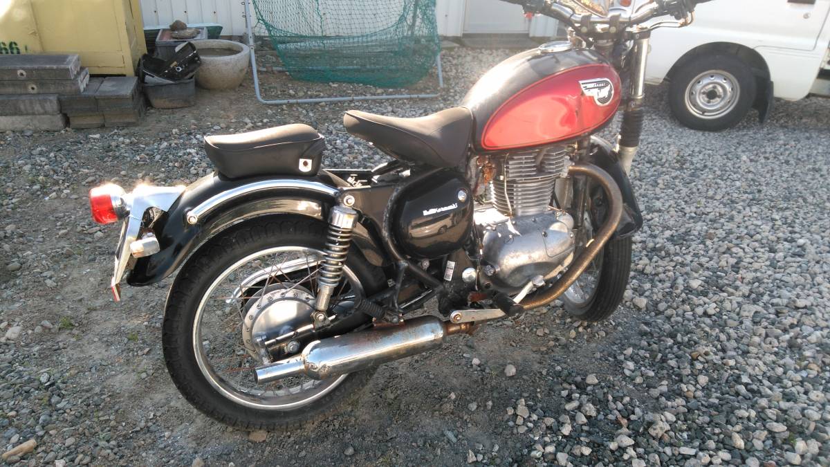 実働 エストレヤ 事故車 書類有 部品取り フレーム損傷 カワサキ Yahoo 