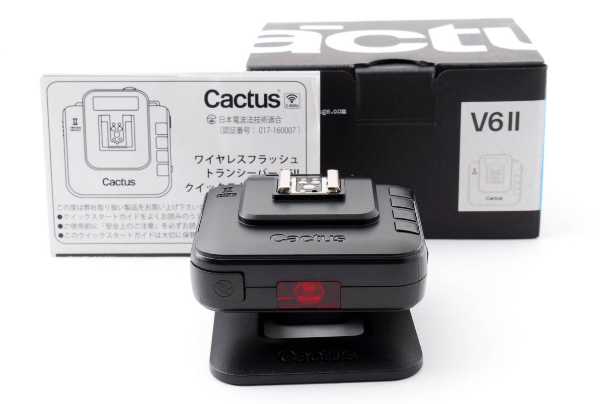 ☆新品級☆ カクタス CACTUS V6II ワイヤレスフラッシュトランシーバー